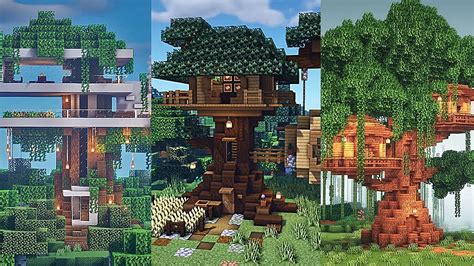 build  treehouse easily  minecraft  update