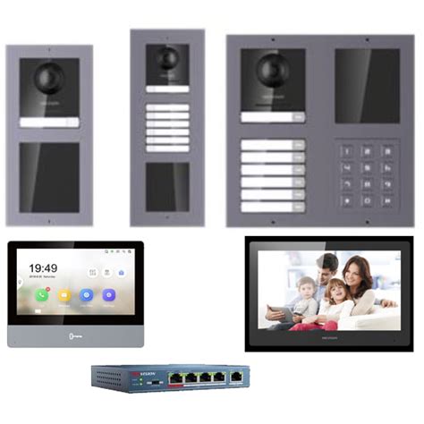hikvision modular intercom kit builder access control  video intercom hikvision