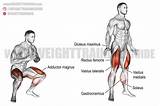 Squat Abduction Hip Weighttraining Glutes sketch template