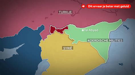 hoe zit het bij de grens tussen turkije en syrie nos