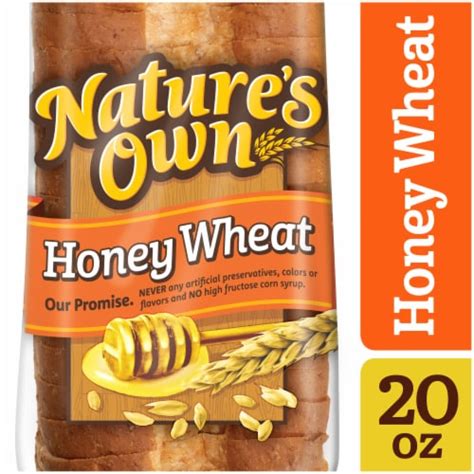 natures  honey wheat sandwich bread  oz kroger