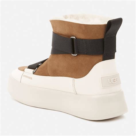 ugg classic boom buckle boots lyst