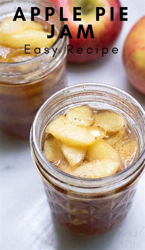amazing apple pie jam recipe  canning instructions recipe jam recipes apple pie jam