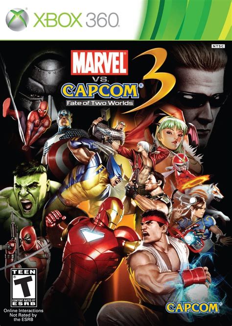 marvel vs capcom 3 fate of two worlds xbox 360