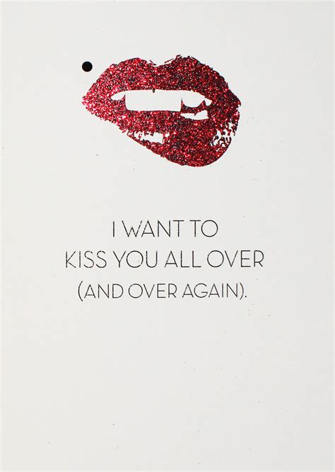 kiss    handmade open valentines day card