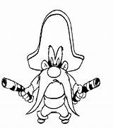 Yosemite Looney Bigotes Tunes Pirata Bigote Pirat Popular Recortar Webbrowser Ordnung Genügt Benutzen sketch template