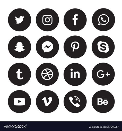 instagram icon black  white vector  vectorifiedcom collection