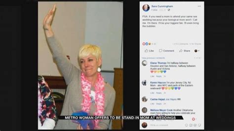 metro woman offers to be stand in mom at same sex weddings