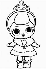 Lol Coloring Pages Surprise Dolls Print Baby Series Miss sketch template