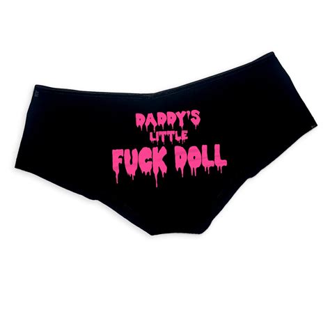 daddys little fuck doll panties ddlg clothing sexy slutty