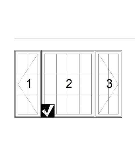 andersen window triple casement     series unbuilt
