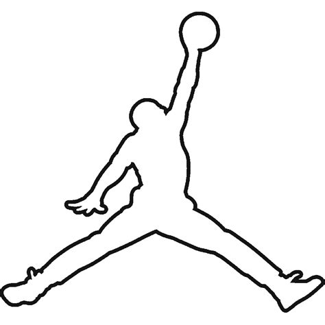 michael jordan logo coloring pages sketch coloring page game signs