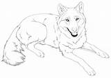 Dog Good Sketch Lying Side Deviantart Pages Female Drawings Coloring Animals Digital Template sketch template