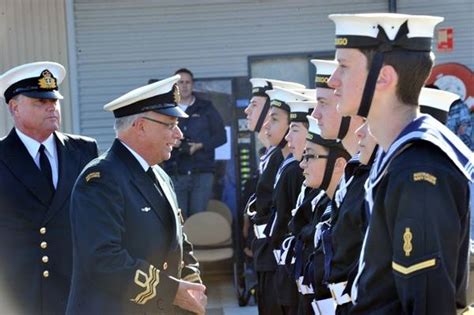 Cadets Put On Show As Bigwig Comes To Town Bendigo