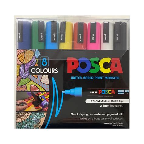 shop posca marker set  colours medium australia art supplies articci