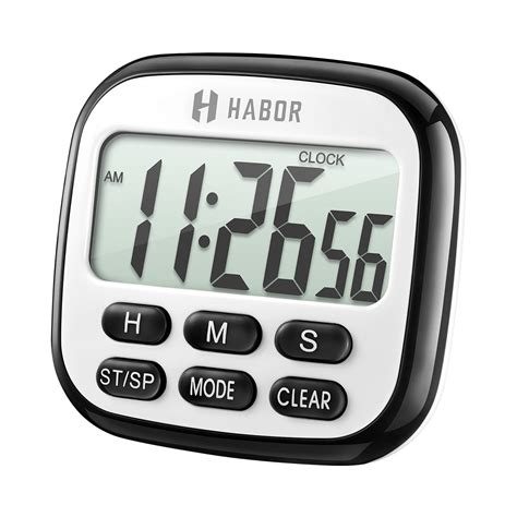 habor digital kitchen timer cooking timer large display strong magnet   ebay