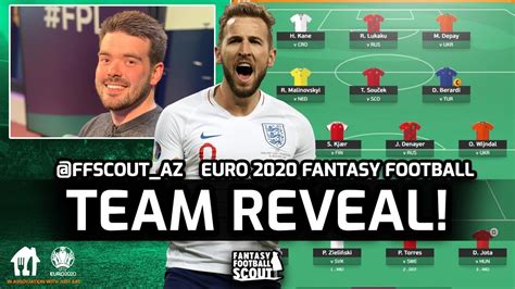 az team reveal uefa euro  fantasy football youtube