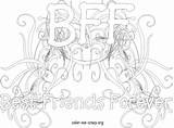 Bff Coloring Pages Getdrawings sketch template