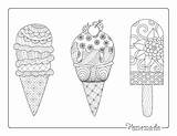 Coloring Pages Summer Adults Easy Kids Printables sketch template
