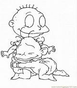 Rugrats Coloring Pages Tommy Susie Hugs Printable Cartoons Color Online Cartoon Tomy Coloringpages101 Drawing Birthday Kids Baby Colouring Mom His sketch template