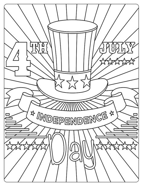 kids  july coloring page  printable coloring pages  kids