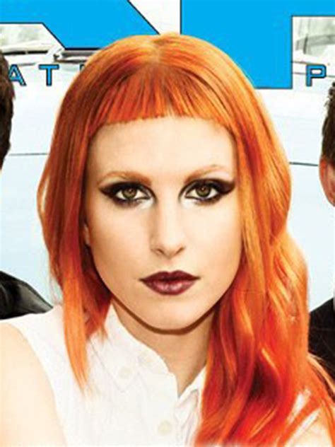 hayley williams bangs — new hair on the cover of