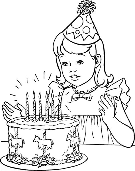 birthday coloring pages birthday printable