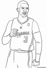 Youngboy Lebron Kleurplaten Basketbal Dwyane Wade Drukuj Kleurplaat Downloaden Uitprinten sketch template