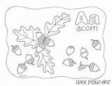 Coloring Alphabet Letter Nature Homeschool sketch template