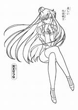 Sailormoon Senshi Inner Purposes Gaibu sketch template