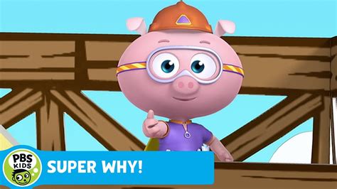 super  alpha pig builds alphabet steps pbs kids youtube
