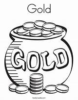 Gold Coloring Pot Pages St Worksheet Talentos Los Patrick Oro Colouring Monedas Pieces There Rainbow Coins Cartoon La Print Las sketch template