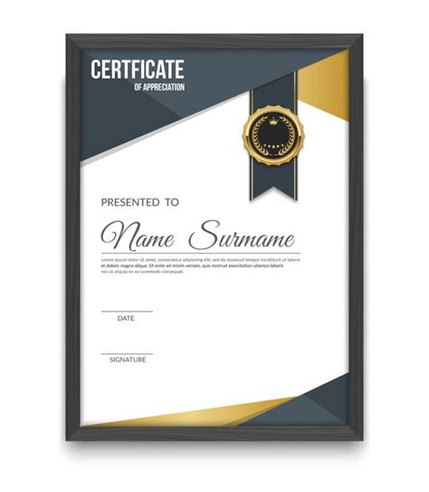certificate design certificates templates