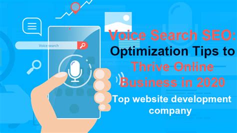 voice search seo optimization tips  thrive  business