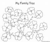 Tree Family Printable Chart Make Charts Template Ancestry Genealogy Drawing Easily These Blank Coloring Kids Flower Flowers Color Cm Theme sketch template