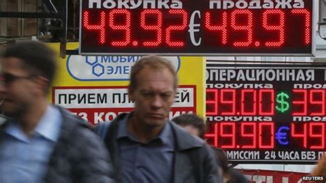 Russian Rouble Weakens On Debt Downgrade Bbc News