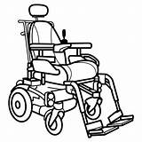 Silla Ruedas Wheelchair Coloring Sillas sketch template