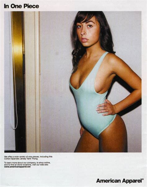chief mockery officer crush of the day girls who ve modeled for american apparel