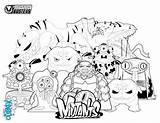Mutant Mutantes Buster Busters Blurp Childrencoloring Pikmin sketch template