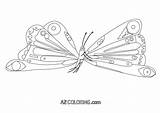Hungry Caterpillar Very Coloring Pages Butterfly Drawing Colouring Template Printables Entitlementtrap Paintingvalley Printable Getdrawings Choose Board sketch template