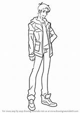 Voltron Lance Defender Drawingtutorials101 sketch template