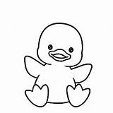 Duck Coloring Pages Duckling Baby Colouring Drawing Printable Ducks Kids Wecoloringpage Chicken Ugly Cartoon Cute Print Preschoolers Choose Board Clipartmag sketch template