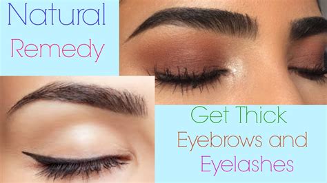 How To Get Thick Eyebrows And Long Eyelashes Naturally Home Remedies