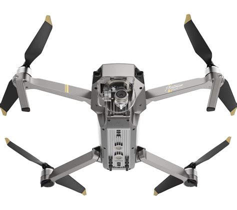 buy dji mavic pro platinum drone fly  combo silver  delivery currys