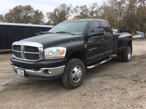 dodge ram   crew cab dually pickup bigiron auctions