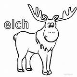 Moose Elch Cool2bkids Kostenlos Deer Ausdrucken Clipartmag Malvorlagen Tattoodaze sketch template