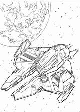 Wars Star Coloring Pages Printable Color Ship Interceptor Eta Actis Class Light Online sketch template