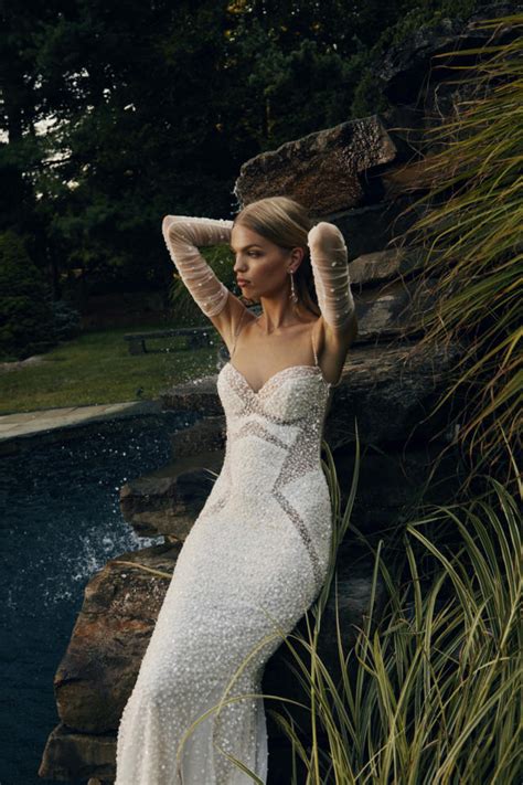 Monroe Mermaid Sparkly Wedding Gown Iconic Galia Lahav Couture