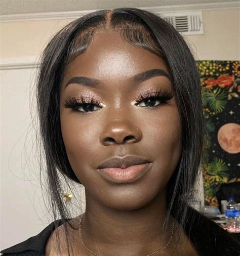 pin by 🫀 on pretty black girlz black girl makeup brown girls makeup