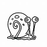 Gary Coloring Pages Snail Color Getcolorings Drawing Getdrawings Printable sketch template